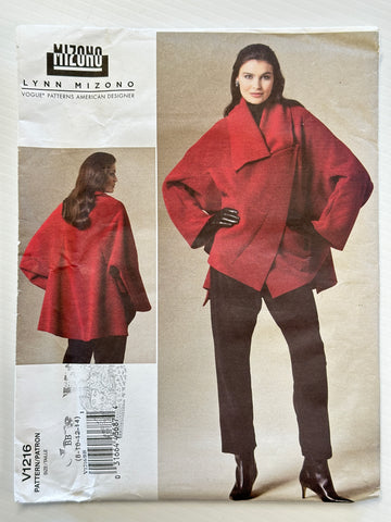 MISSES' JACKET & PANTS: Vogue American Designer Lynn Mizono Sewing Pattern 2010 Size 8-14 Complete FF *V1216