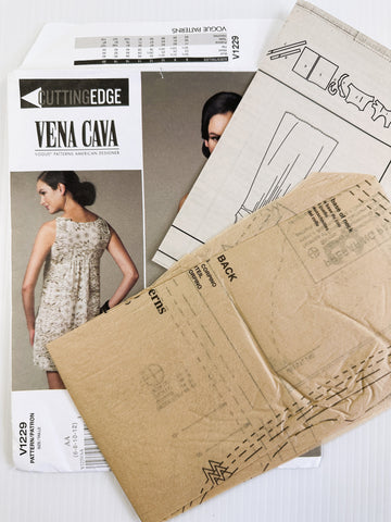 DRESS: Vogue American Designer Vena Cava 2011 Uncut FF? Sz 6-12 *V1229