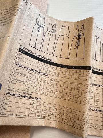 AXIS DRESS & SKIRT: Papercut Sewing Pattern 2020? New Zealand Sz 6-20 Uncut FF