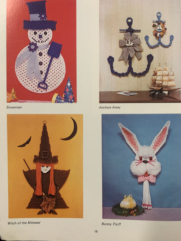 For those who love to celebrate! 'Macrame Celebrations' 16 projects 1970s