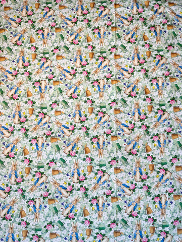 FAT QUARTER Modern Fabric Peter Rabbit FW&Co 2021 Beatrix Potter 58cm x 50cm