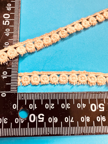 Vintage? Antique? Fancy Trim 30s 40s Pale Brown 9mm Wide