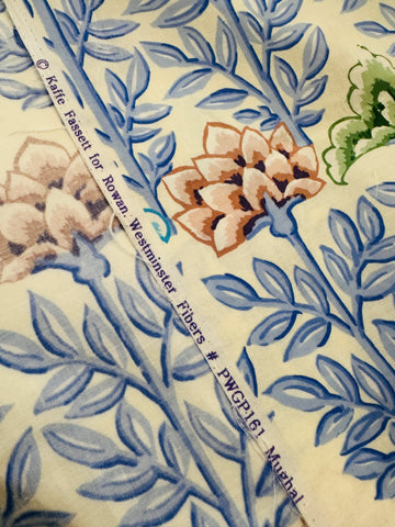 LAST PIECE Modern Fabric Quilt Cotton Kaffe Fassett Rowan Mughal 108cm x 50cm