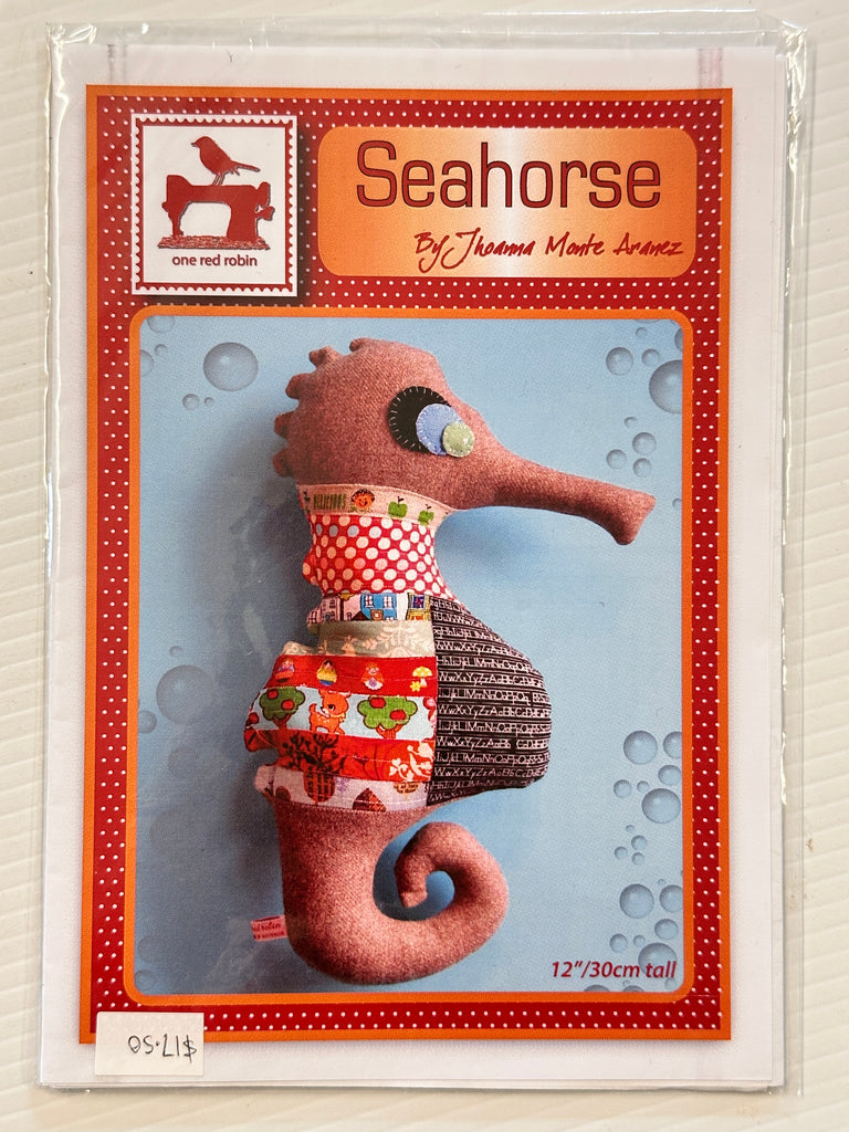 SEAHORSE: One Red Robin Sewing Pattern 2007 Complete Jhoanna Monte