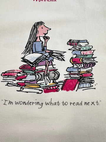 Modern Fabric 2013? Roald Dahl Matilda Quentin Blake Illustrations 68cm Wide