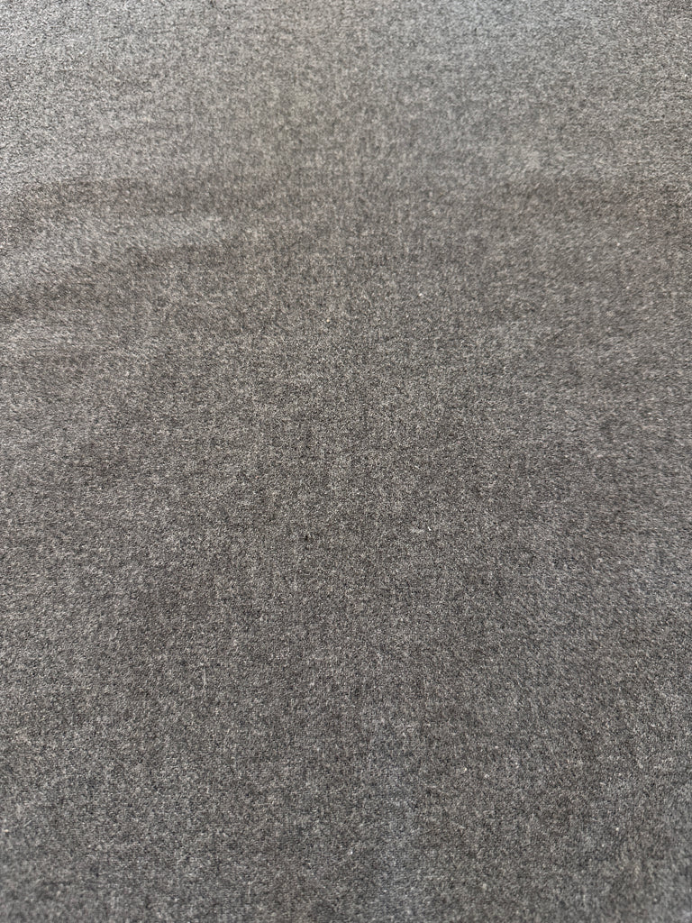 LAST PIECE Vintage Fabric Soft Wool Vintage? Modern?Pale Charcoal Suiting 152cm x 50cm