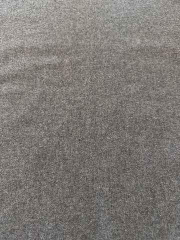 LAST PIECE Vintage Fabric Soft Wool Vintage? Modern?Pale Charcoal Suiting 152cm x 50cm