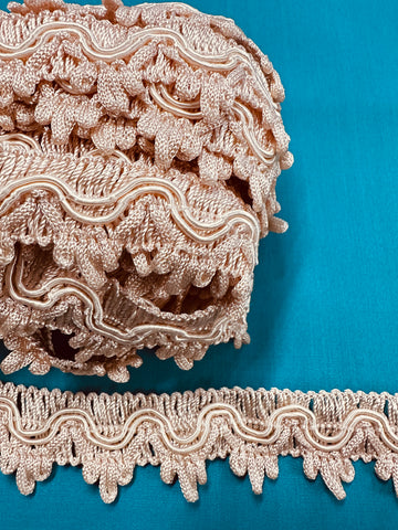 Vintage Trim Fancy Rayon Gimp Braid Wide 2.5cm Wide