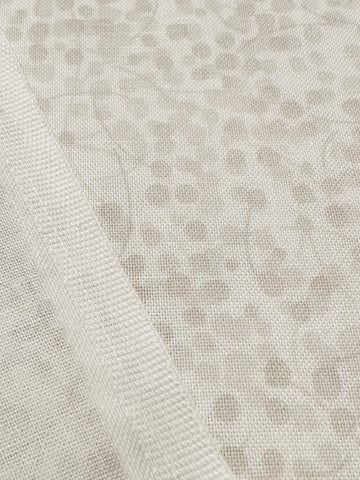 Modern Fabric Quilt Cotton Pale Cool Grey All Over Twigs & Buds on White 108cm Wide