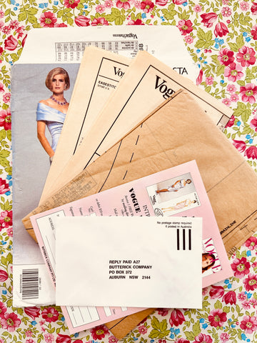 EVENING DRESS: Vogue American Designer Sewing Pattern Victor Costa 1991 Size 10 Complete FF *2688