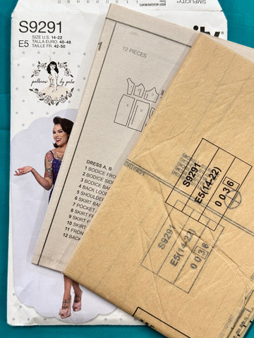 PRINCESS SEAM DRESSES: Simplicity Sewing Pattern Patterns by Gertie 2021 Sizes 14-22 Uncut FF *S9291