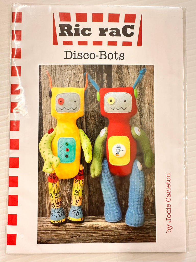 DISCO-BOTS: Ric Rac Sewing Pattern Complete Jodie Carleton