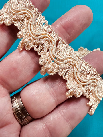Vintage Trim Fancy Rayon Gimp Braid Wide 2.5cm Wide
