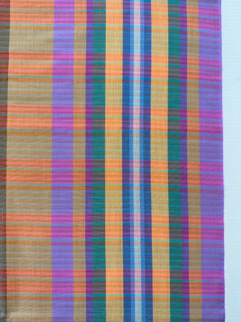 Vintage? Modern? Fabric Bright Woven Light Weight Plaid Shirting 112cm Wide