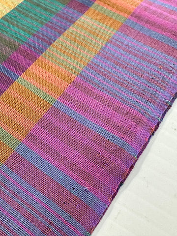 Vintage? Modern? Fabric Bright Woven Light Weight Plaid Shirting 112cm Wide