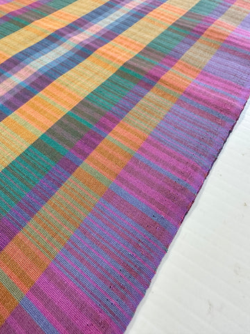Vintage? Modern? Fabric Bright Woven Light Weight Plaid Shirting 112cm Wide