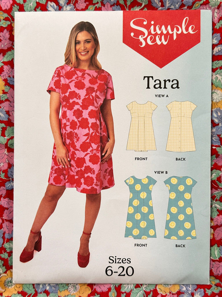 DRESS: Simple Sew Sewing Pattern 'Tara' Sizes 6-20 Unused