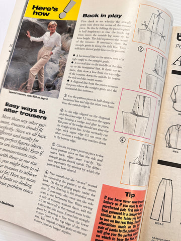 SPECIAL BURDA MAGAZINE FALL/WINTER ‘95/96: Petite Fashion Complete with Patterns