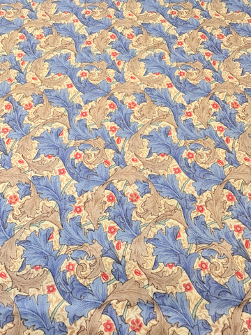 LAST 1/2m: Modern Fabric Quilt Cotton William Morris Mix Granville Inspired for Fabric Freedom 112cm Wide