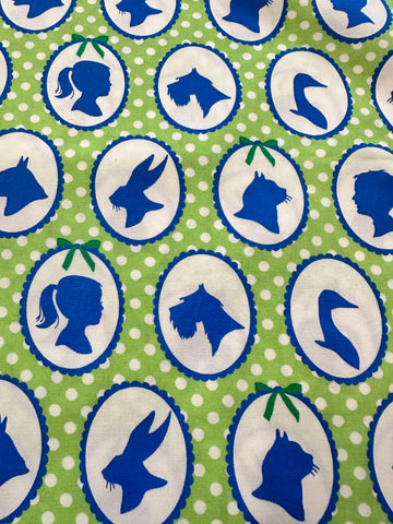 LAST PIECE Modern Fabric 2013 Lisette Liesl & Co Cotton Poplin 108cm x 50cm