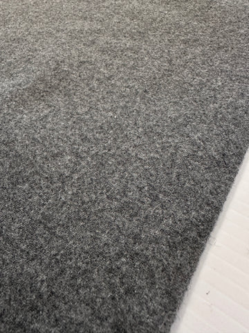 LAST PIECE Vintage Fabric Soft Wool Vintage? Modern?Pale Charcoal Suiting 152cm x 50cm