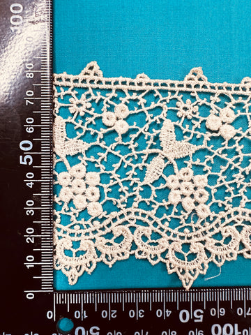 Antique? Vintage? Crochet Style Trim Delicate + Ornate 8cm Wide