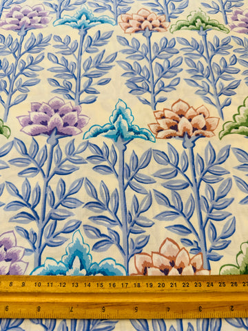 LAST PIECE Modern Fabric Quilt Cotton Kaffe Fassett Rowan Mughal 108cm x 50cm