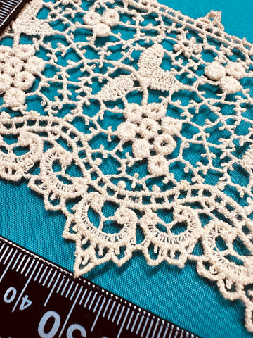 Antique? Vintage? Crochet Style Trim Delicate + Ornate 8cm Wide