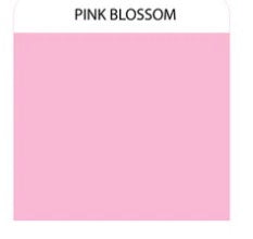 LAST PIECE Vintage Fabric 1960s Bright Retro Floral Pink Blues Cotton 86cm x 50cm