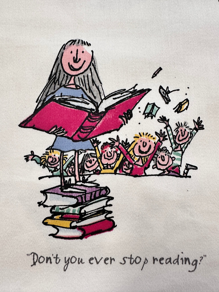 Modern Fabric 2013? Roald Dahl Matilda Quentin Blake Illustrations 68cm Wide