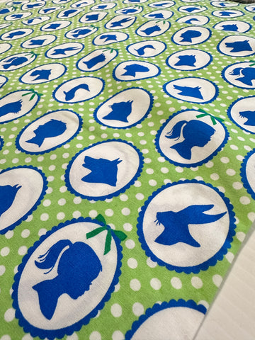 LAST PIECE Modern Fabric 2013 Lisette Liesl & Co Cotton Poplin 108cm x 50cm