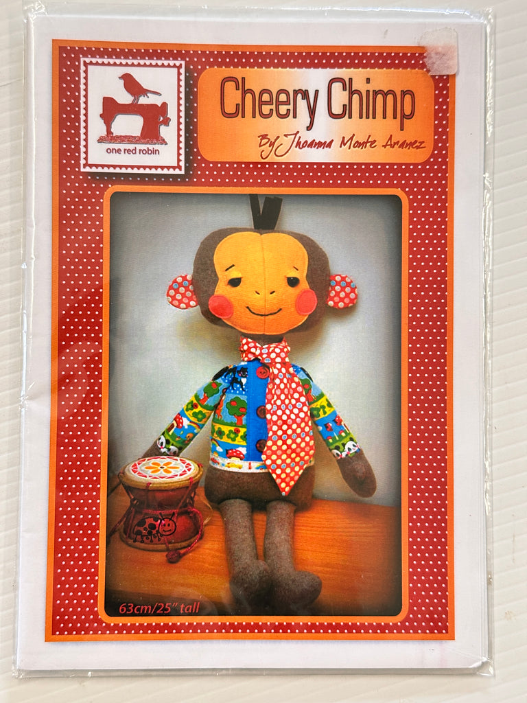 CHEERY CHIMP: One Red Robin Sewing Pattern 2007 Complete Jhoanna Monte
