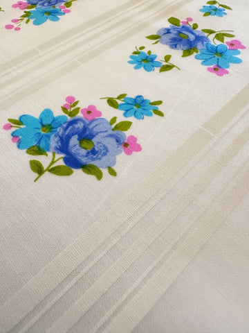 LAST 1/2m: Modern Cotton Made in Japan Cool Grey Dots on White