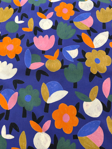 ONE PIECE ONLY Modern Fabric MaaiDesign x Jennifer Bouron Cotton Viscose 140cm Wide
