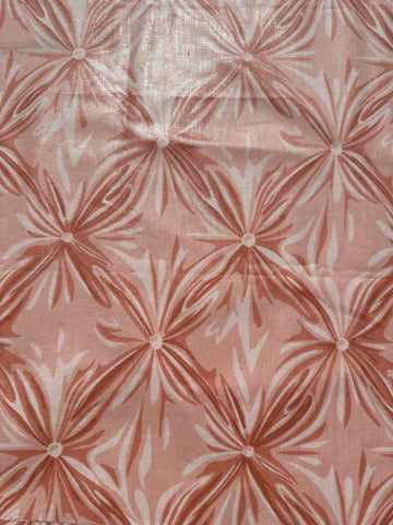Vintage Fabric 1980s UK Titley & Marr Radcliff Trompe L'Oeil Cotton Drapery Chintz