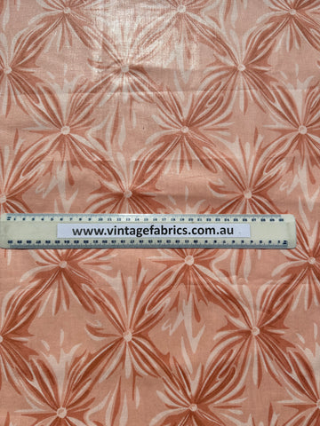 Vintage Fabric 1980s UK Titley & Marr Radcliff Trompe L'Oeil Cotton Drapery Chintz