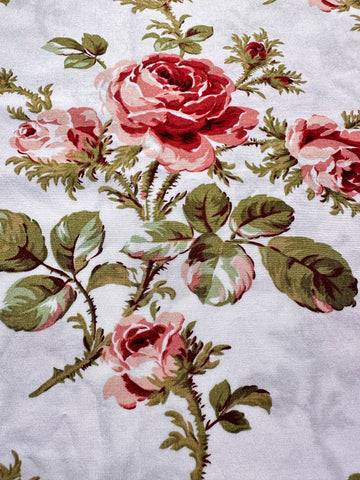 Modern Fabric 2000s Quilt or Decorator Cotton Robyn Pandolph Wild Rose Farm SSI 144cm Wide