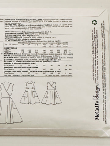 MISSES' DRESS: McCall's The Archive Collection Sewing Pattern 1955/2021? Sizes S-XL Uncut FF *M7354