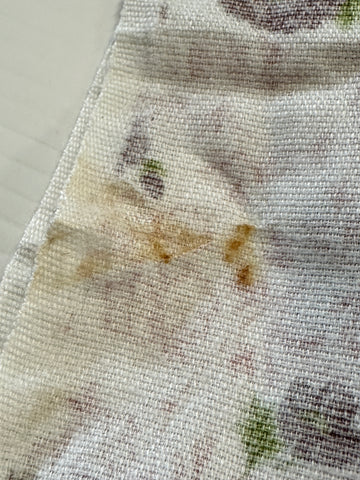 1.5m LEFT: Vintage Fabric 1970s 80s Winter Autumn Weight Cotton Dobby Cloth 90cm Wide