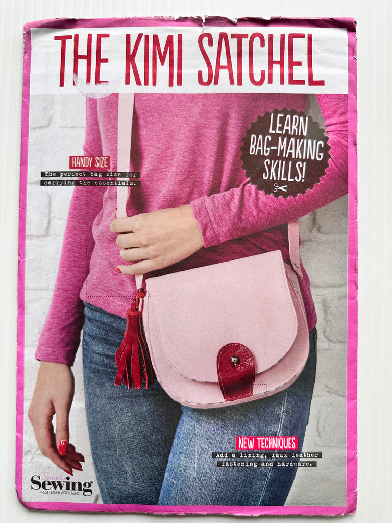 THE KIMI SATCHEL: Simply Sewing Magazine Sewing Pattern 2020? Uncut Unused
