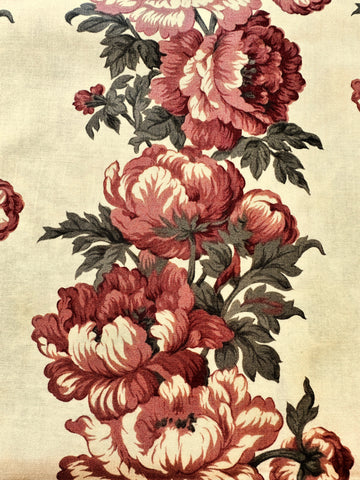 REMNANT Modern Fabric 2010s Robyn Pandolph Rosehill Manor Moda Quilt Cotton 54cm x 33cm