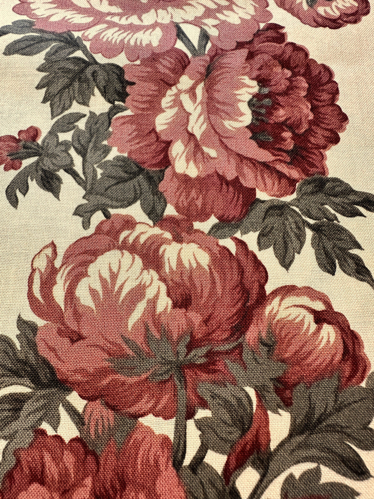 REMNANT Modern Fabric 2010s Robyn Pandolph Rosehill Manor Moda Quilt Cotton 54cm x 33cm