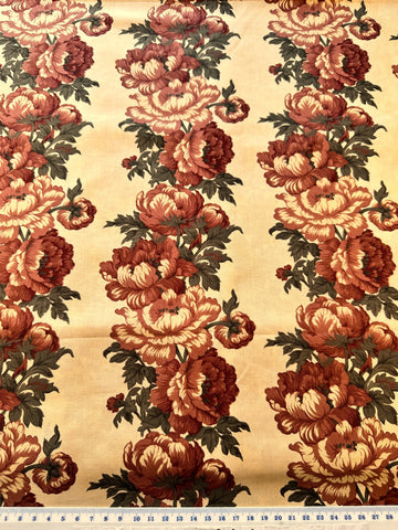 REMNANT Modern Fabric 2010s Robyn Pandolph Rosehill Manor Moda Quilt Cotton 54cm x 33cm