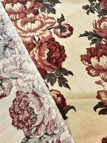 REMNANT Modern Fabric 2010s Robyn Pandolph Rosehill Manor Moda Quilt Cotton 54cm x 33cm