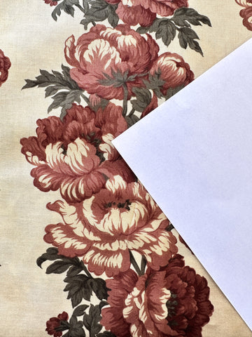 REMNANT Modern Fabric 2010s Robyn Pandolph Rosehill Manor Moda Quilt Cotton 54cm x 33cm
