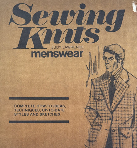 ONE ONLY: Sewing Knits Judy Lawrence for Singer Sewing Knits Menswear 1971