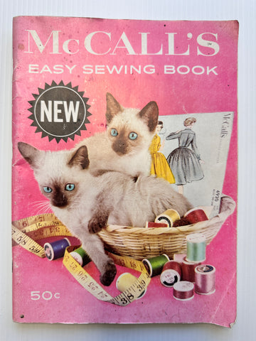 ONE ONLY: Vintage 1960s McCall's Easy Sewing Book Soft Cover 112 Pages