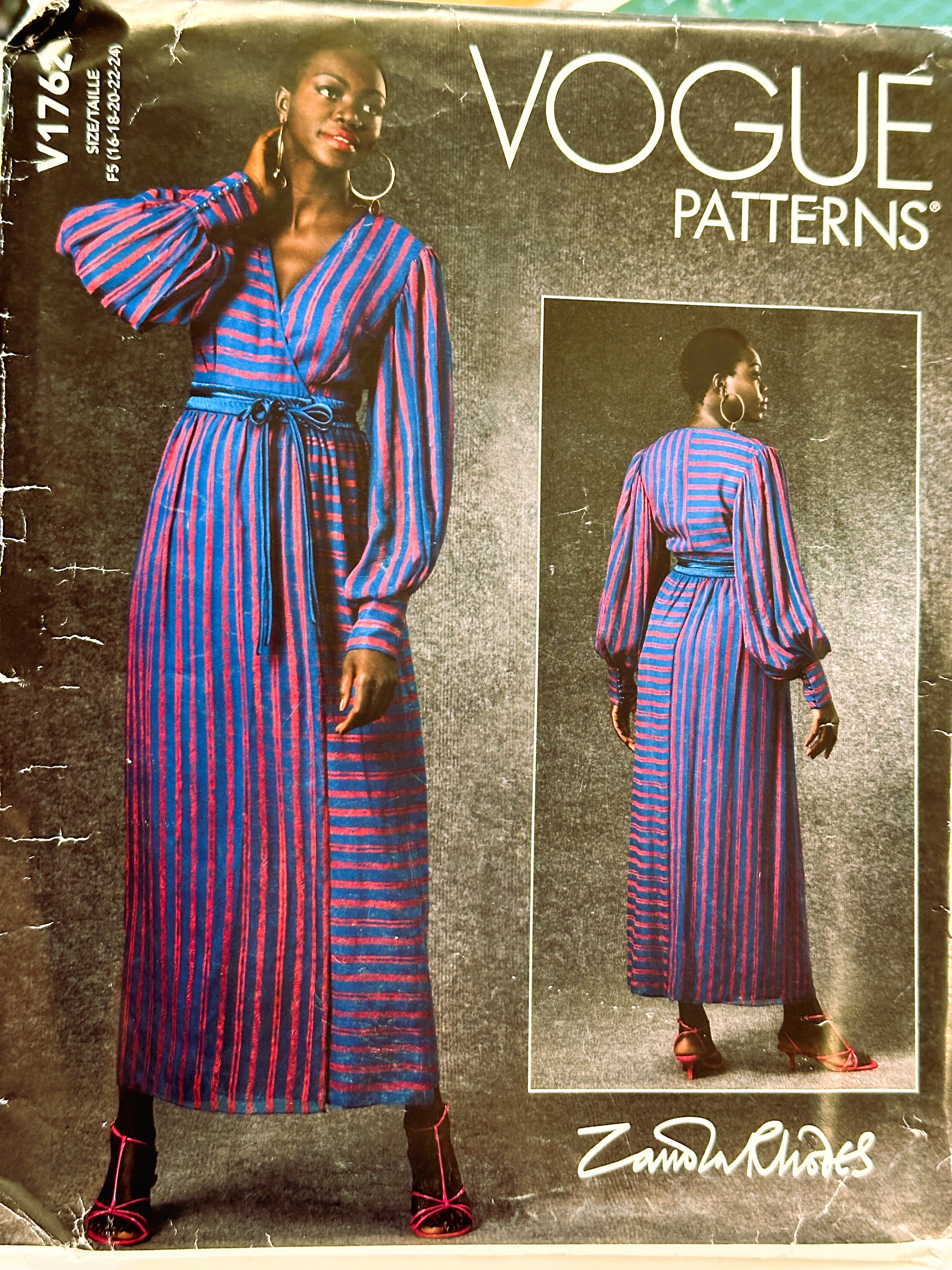 新しいスタイル OCCASION SPECIAL DRESS: Fabrics Vintage Age Retro  – Sizes 2020 Rhodes Zandra Pattern Sewing Vogue 女性情報誌