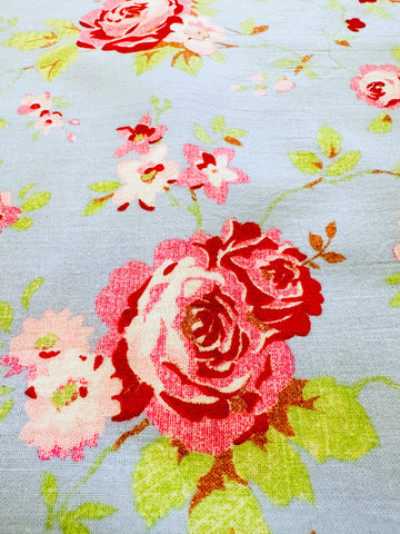 PILLOW CASE Vintage Fabric Cotton 1999 Rosali Cath Kidston Ikea 78cm x 48cm