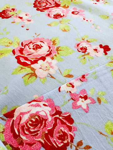 PILLOW CASE Vintage Fabric Cotton 1999 Rosali Cath Kidston Ikea 78cm x 48cm